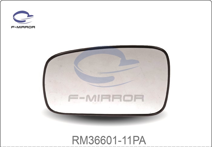 DOOR MIRROR GLASS W/PLATE