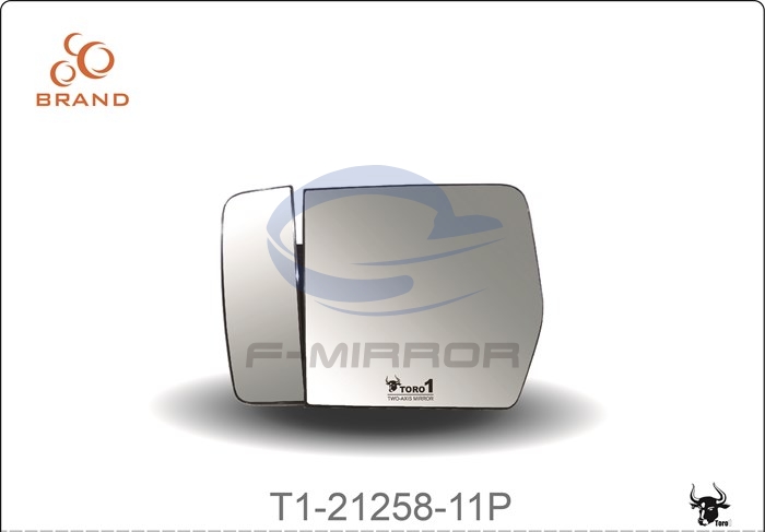TORO1 TWO-AXIS MIRROR GLASS W/PLATE.OE STYLE FITTING